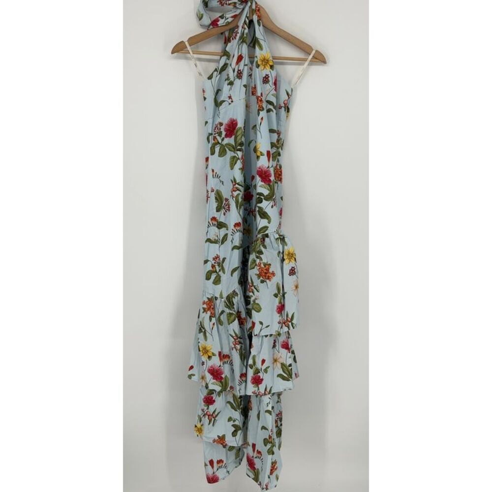 o.p.t Floral Halter Maxi Dress